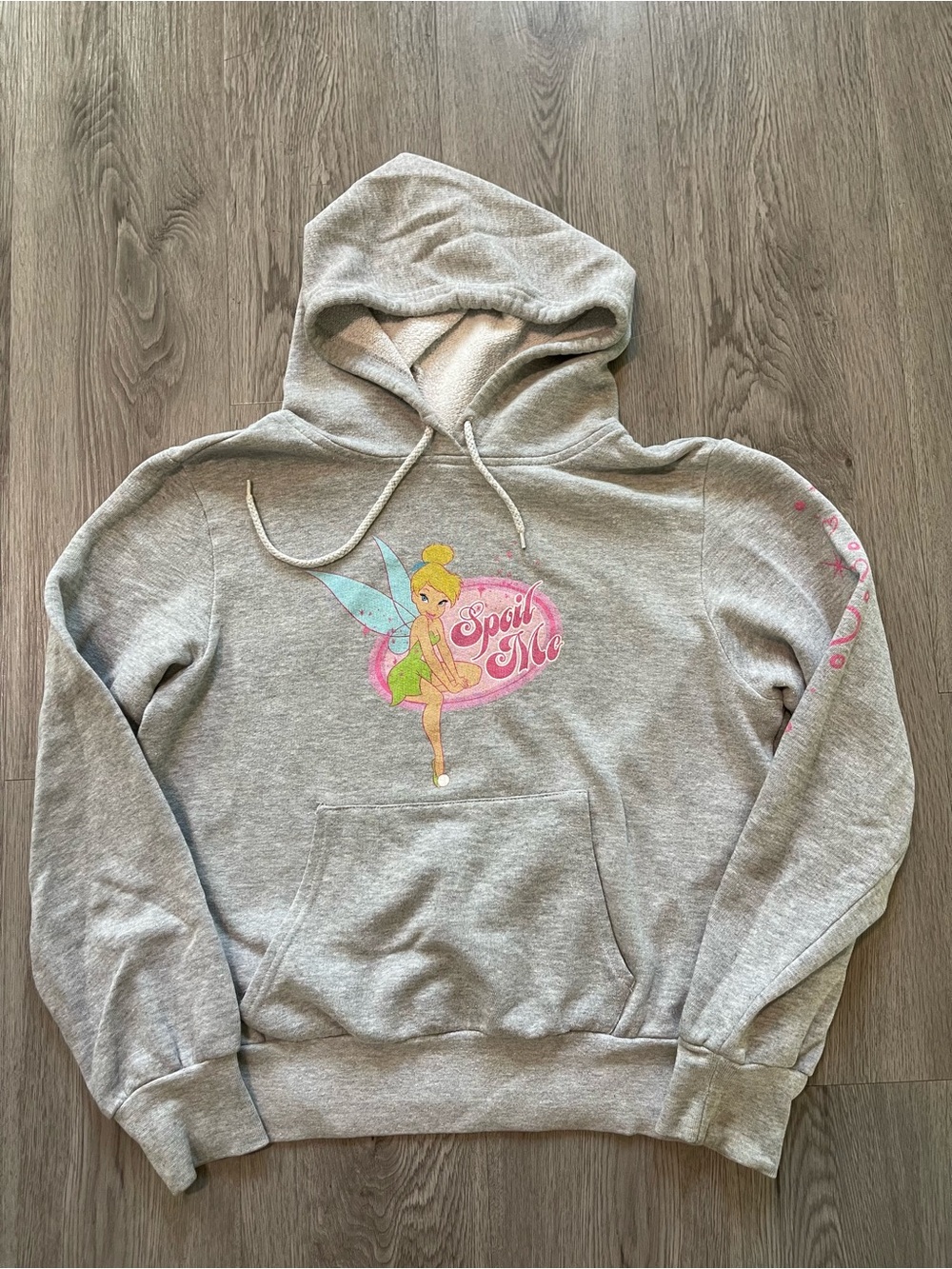 Y2K vintage disney tinkerbell fairy hoodie XL